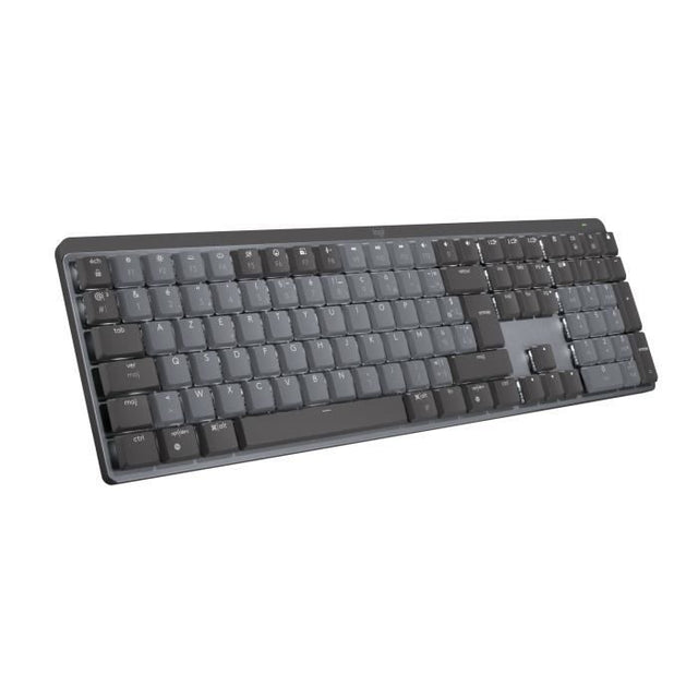 Clavier - Sans fil - Logitech - MX Mechanical - AZERTY - Mécanique - Rétroéclairé - Graphite