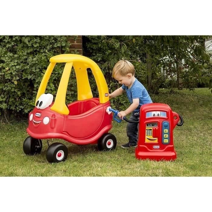 Little Tikes - Cozy Coupe Voiture d'enfant - Mini Véhicule pieds au sol a pousser avec véritable klaxon - Des 18 mois