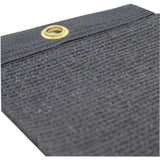 Brise-vue - NATURE -  1 x 3 m - Occultant 5/5 - HDPE 350 g/m˛ - Anthracite