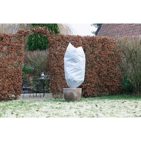 NATURE Lot de 3 housse d'hivernage 50 g/m˛ - Ř 50 cm x 1 m - Blanc
