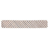 Nature Treillis de jardin 30x180 cm saule naturel marron 446397