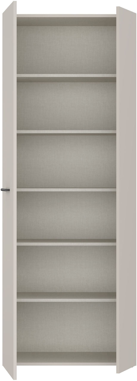Armoire a chaussures - Décor Sable - 18 paires - L68,7 x P36,5 x H181,1 cm