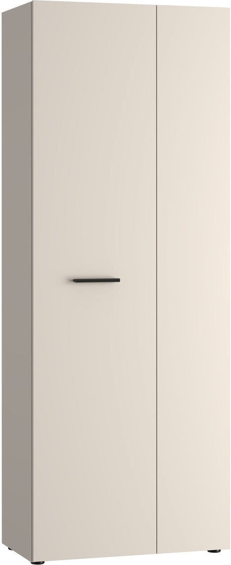 Armoire a chaussures - Décor Sable - 18 paires - L68,7 x P36,5 x H181,1 cm