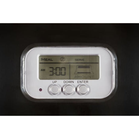 EYENIMAL Distributeur automatique 5 kg de croquettes 45x20x47 cm - Noir - Pour chat et petit chien