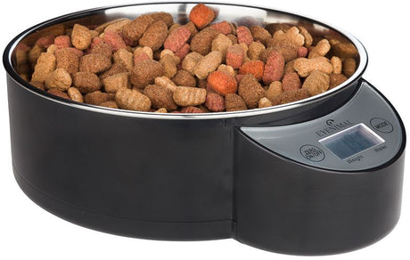 Gamelle avec balance integrée - EYENIMAL - INTELLIGENT PET BOWL - XL - 1,8 L - Noir