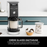 Machine ŕ glaces NINJA - CREAMi Deluxe NC502EU - 2 pots inclus 709ml - 10 programmes
