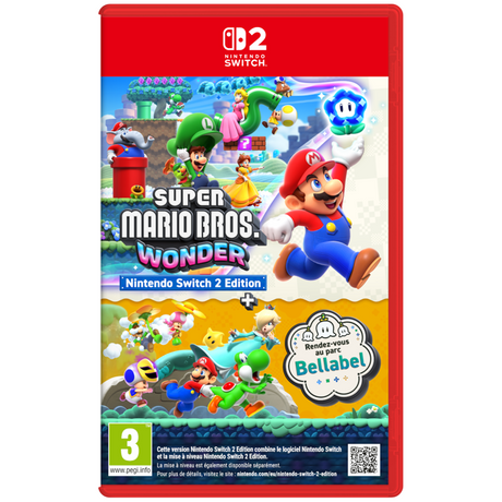 Super Mario Bros. Wonder + Rendez-vous au parc Bellabel - Nintendo Switch 2 Edition • Jeu Nintendo Switch 2