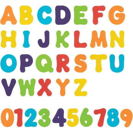 Lettres et chiffres en mousse - NUBY - Pour le bain - Des 12 mois - Multicolore