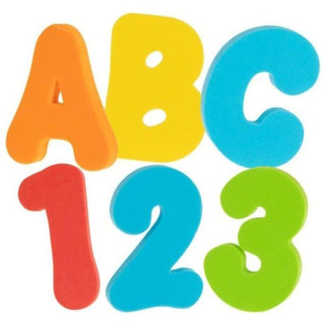 Lettres et chiffres en mousse - NUBY - Pour le bain - Des 12 mois - Multicolore