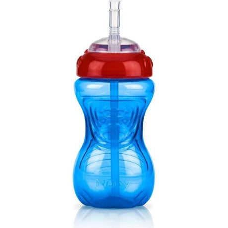 Lot de 3 tasses anti-fuite - NUBY - Paille flexible - Mixte