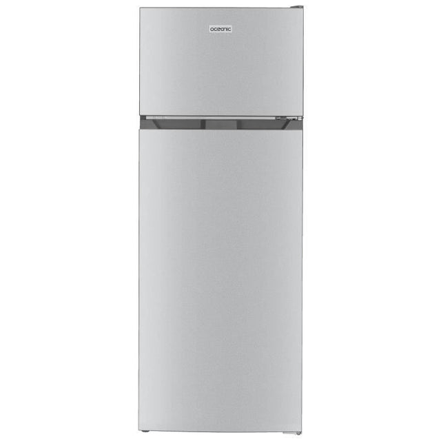 Réfrigérateur congélateur haut OCEANIC OCEAF2D206S3 - 2 Portes - 206L - Froid statique - Silver