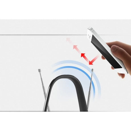 Antenne d'intérieur amplifiée - ONE FOR ALL - Avec portée de réception de 15 km - Excellente réception TNT - Filtre 3G/4G/5G/LTE