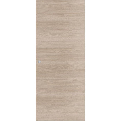 Porte coulissante - Chene blond - H 204 x Ep 3,8 x L 83 cm - Non percée