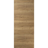 Porte coulissante - Chene authentique - H 204 x Ep 3,8 x L 93 cm - Non percée