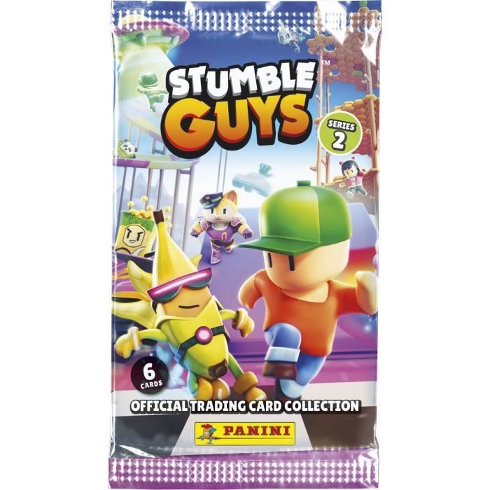 Boîte - PANINI - Stumble Guys TC 2 - 24 pochettes - 144 cartes
