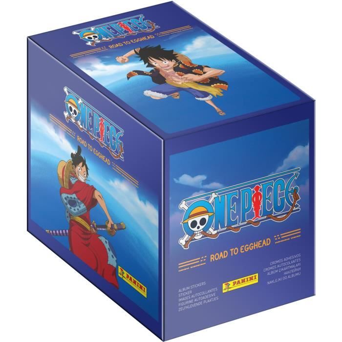 Boîte - PANINI - ONE PIECE ROAD TO EGGHEAD  - 8 pochettes - 64 cartes