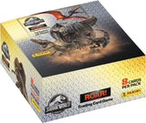 Boîte de 18 pochettes - PANINI - JURASSIC WORLD 4 TCG - 144 cartes + carte edition limitée n°2