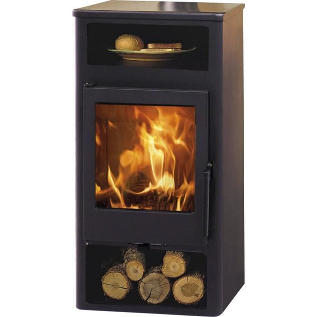 Poele a bois - PANADERO - Swan Ecodesign - 5,9 kw - Bűches 40 cm