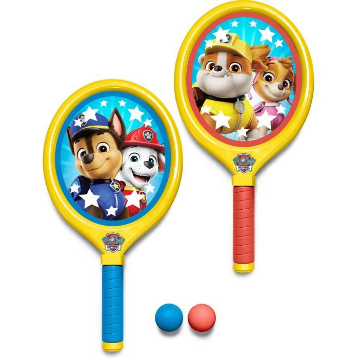 Set de raquettes et balles souples - PAT'PATROUILLE - Dès 3 ans