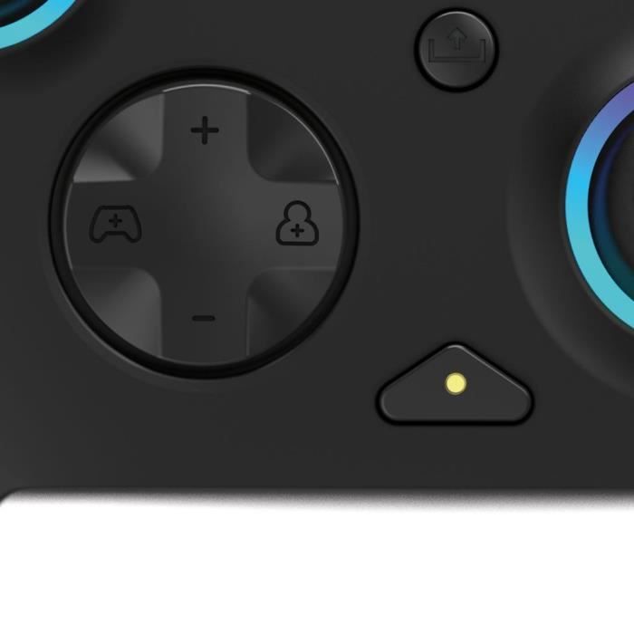 Manette de jeu - PDP - Afterglow Wave - Filaire - Noir - Éclairage LED personnalisable