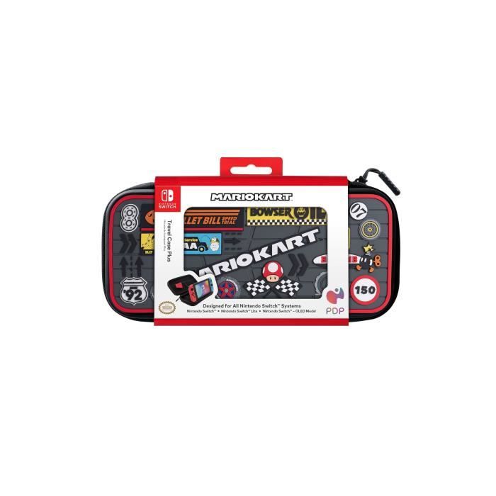 Sacoche de transport - PDP - Mario Kart - Nintendo Switch - Bleu