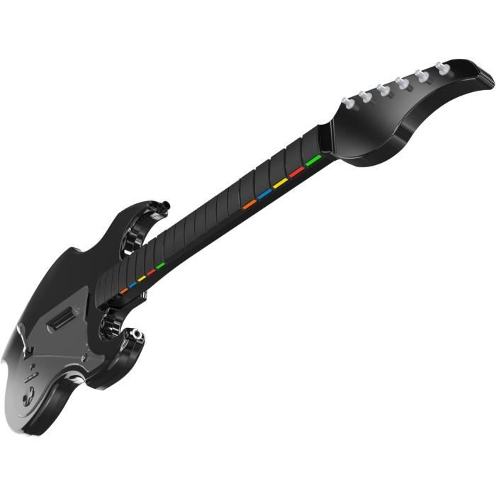Guitare sans fil - PDP - Riffmaster - Playstation 4, playstation 5 et PC - Noir