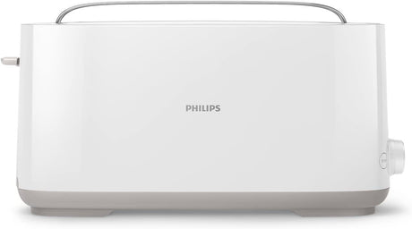Grille-pain - PHILIPS - HD2590/00 - Collection Daily petit déjeuner - 1 fente longue - 830W - Blanc