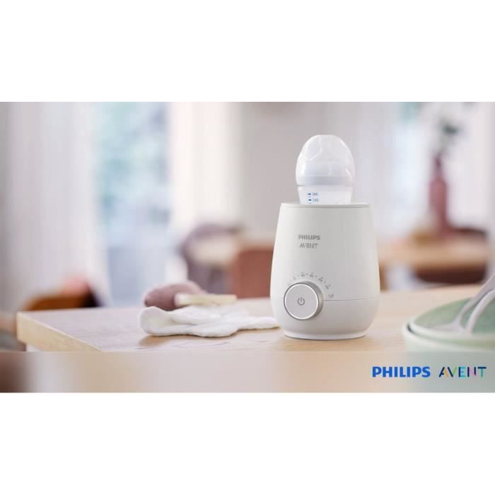 Chauffe-biberon électrique - PHILIPS AVENT - Réchauffe uniforme - Technologie bain marie - Minuterie - Arret automatique