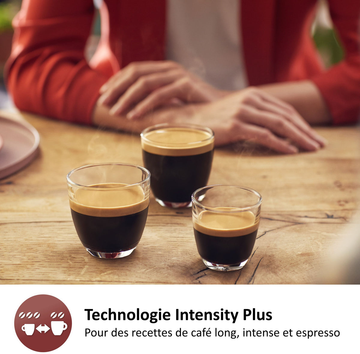 Cafetiere a dosette - PHILIPS - SENSEO - CSA240/91 - Select - Rouge