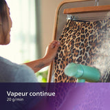 Défroisseur a main - PHILIPS - STH3010/70 - Steamer pliable Série 3000 - 20gr/min vapeur continue - 1000W - pret en 30sec - Vert