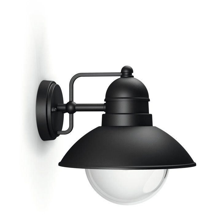 Lampe murale - PHILIPS - Hoverfly - Noir - IP44