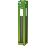 Lampadaire extérieur sur poteau - UTRECHT - Poteau anthracite - 1x20 W - Haute tension