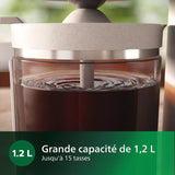 Cafetiere filtre - PHILIPS - HD5120/00 - Collection Eco-Conscious - 1.2L - 1000W - Creme