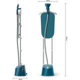 Défroisseur sur pieds - PHILIPS - STE1040/20 - Steamer avec table Série 1000 - 36gr/min vapeur continue - 1800W - 45sec - Bleu