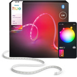 Ruban LED - PHILIPS HUE - Flux ultra lumineux - 5 metres - 4800 lm - Ambiance de couleur intérieur - Ajustable