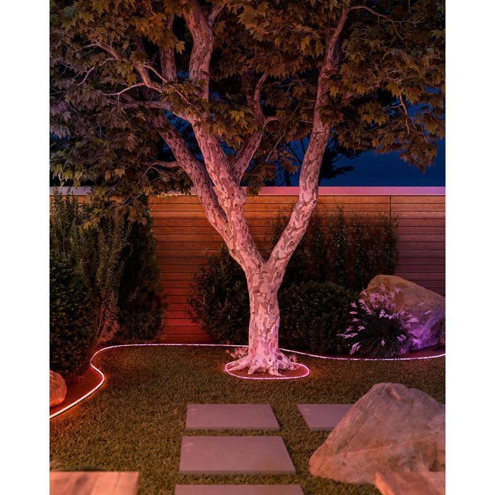 Ruban LED - PHILIPS HUE - Neon extérieur - 10 metres - 1100 lm - Ambiance -  Aujustable - Résistant - Base tension