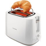 Grille-pain - PHILIPS - HD2581/00 - Toaster collection Daily - 2 fentes - 830W - Blanc