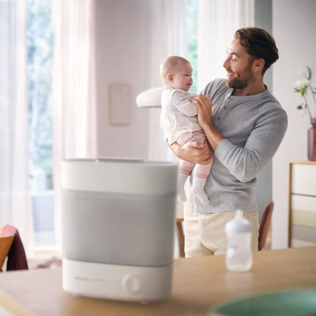 Stérilisateur - PHILIPS AVENT - Vapeur 4 en 1 - Blanc - Stérilise en 6 min - Assure 24h de stérilisation