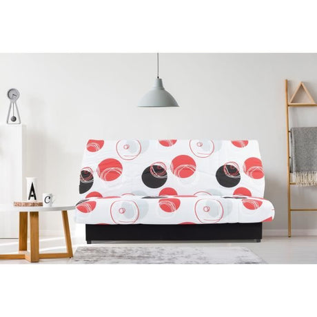 Banquette clic-clac - 3 places - Planete Gris - 190 x 90 x 92 cm - PIXIE