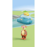 PLAYMOBIL Junior 71704 Tigrou avec canot, Flotte dans l'eau, Jouet pour le bain, Junior & Disney, Des 12 mois