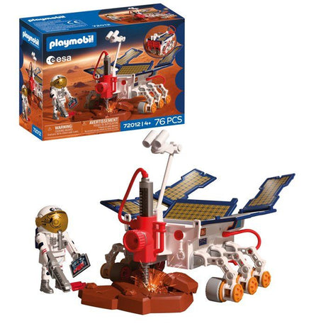 Playmobil 72012 Rover d'exploration sur Mars de l'ESA, L'espace, 76 pieces, des 4 ans