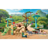Playmobil 72070 Zoo : Parc aventure au milieu des animaux sauvages, univers miniature, 169 pieces, des 4 ans