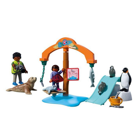 Playmobil 72073 Zoo : a la découverte de la banquise