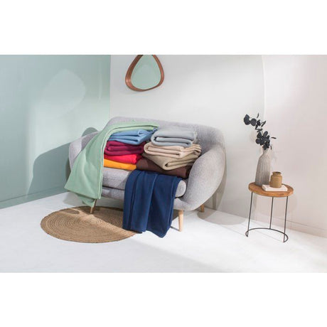Couverture Polaire Toison d'Or - Poleco - 220 x 240 cm - Coloris Fraise
