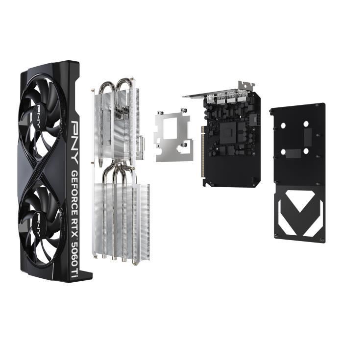 PNY - Carte graphique - GeForce RTX 5060 Ti - 8GB - Dual Fan DLSS 4