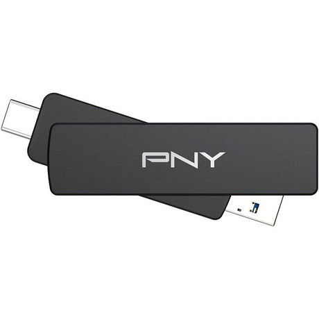 Clé USB 3.2 - PNY - DUO LINK V3 - Type-C/Type-A - 2 To - Jusqu'a 1000 Mo/s