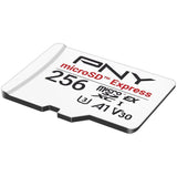 PNY microSD™ Express - Carte mémoire microSDXC - 256 Go - UHS-I U3 V30 A1 - 890/750 Mo/s