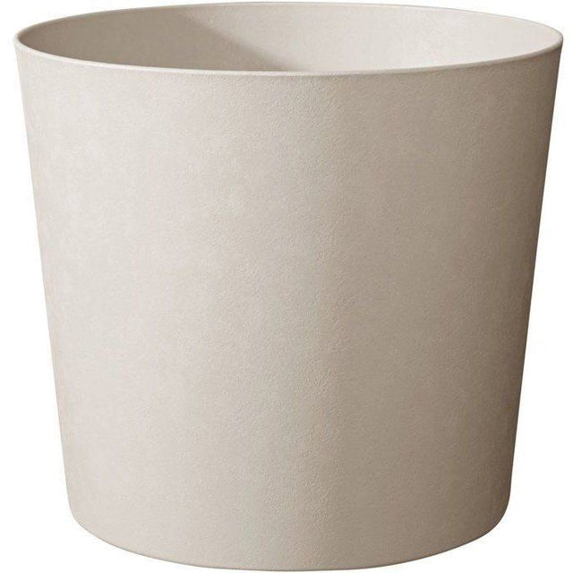Pot de fleurs Conique Ř 50 cm - EDA - Element - 62,2 L - Intérieur / Extérieur - Ř 49,5 x H. 42 cm - Calcaire