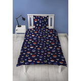 Parure de lit réversible - POKEMON - Starter & Poké-ball - Microfibre - 1 housse de couette 140 x 200 cm + 1 taie 63 x 63 cm