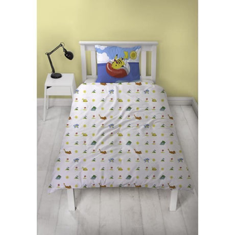 Parure de lit - POKEMON - Pikachu et ses amis a la plage - Microfibre - 1 housse de couette 140 x 200 cm + 1 taie 63 x 63 cm
